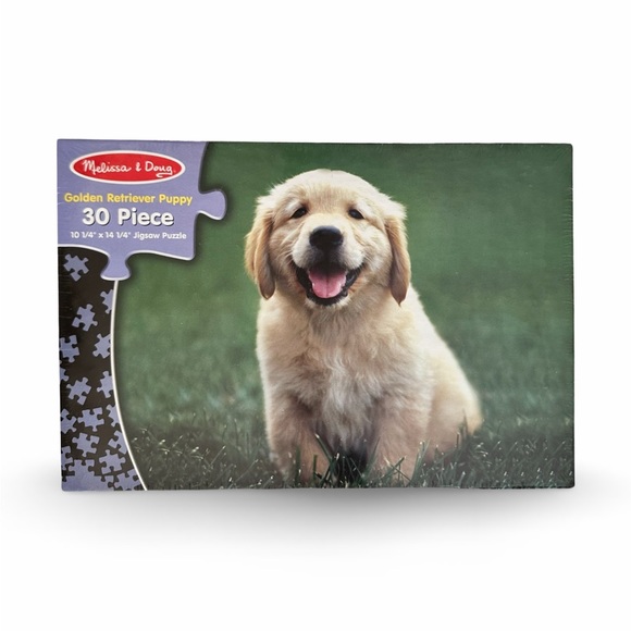 Golden Retriever Puppy Puzzle - Picture 3 of 4